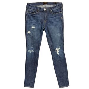 Genetic Denim JeansโFuel Wash Blue Denim Theโ Shya Cigarette USA Distressed 30